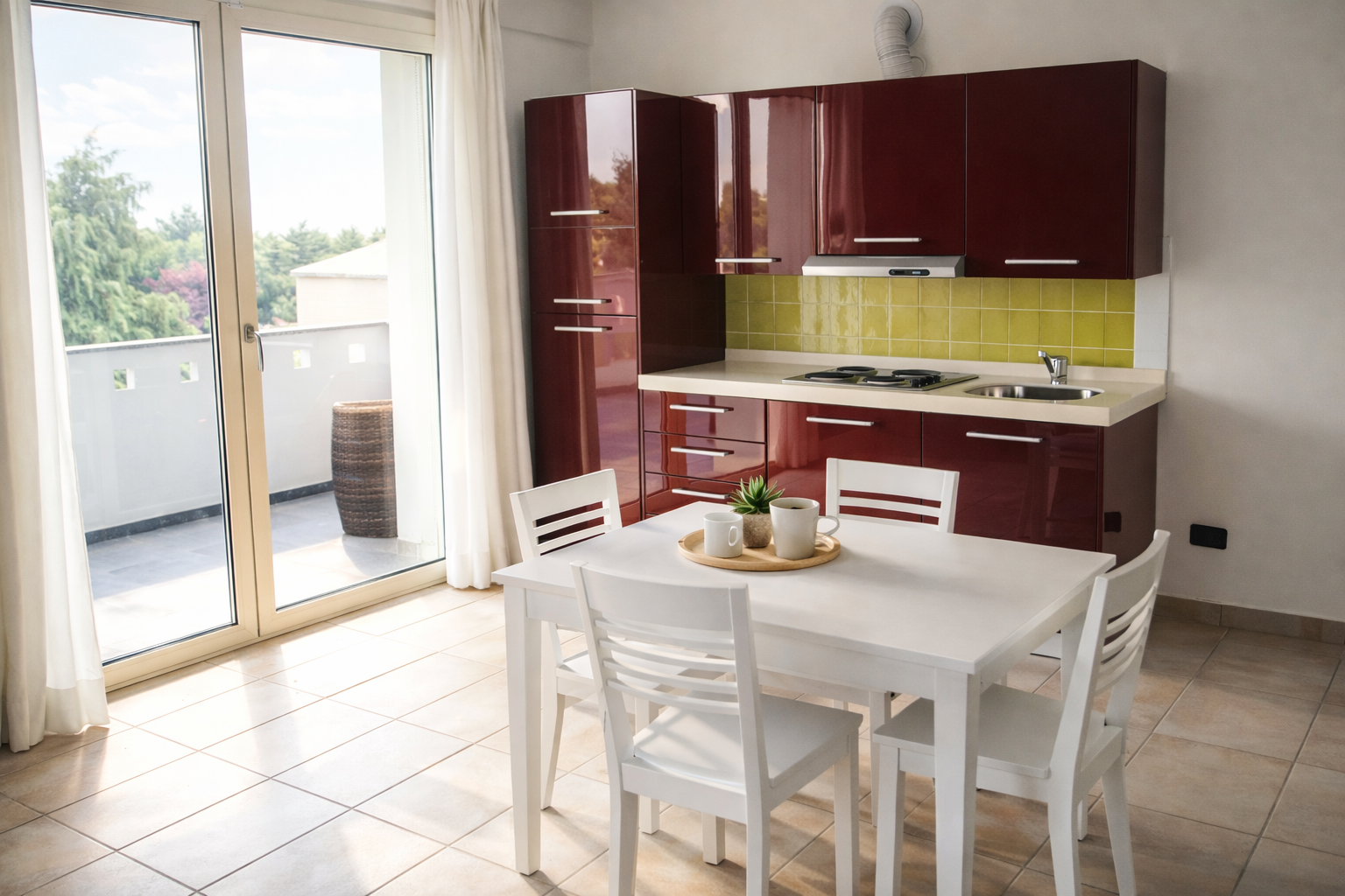 Ampia cucina per le vostre colazioni