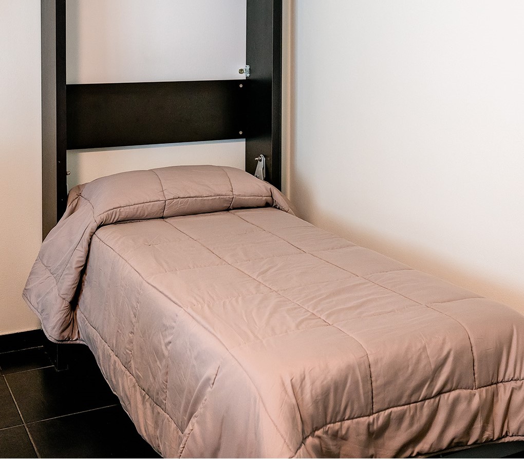 Monolocale letto