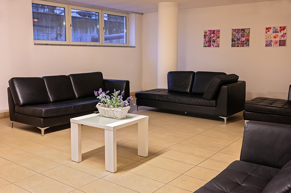 Sala comune del Residence